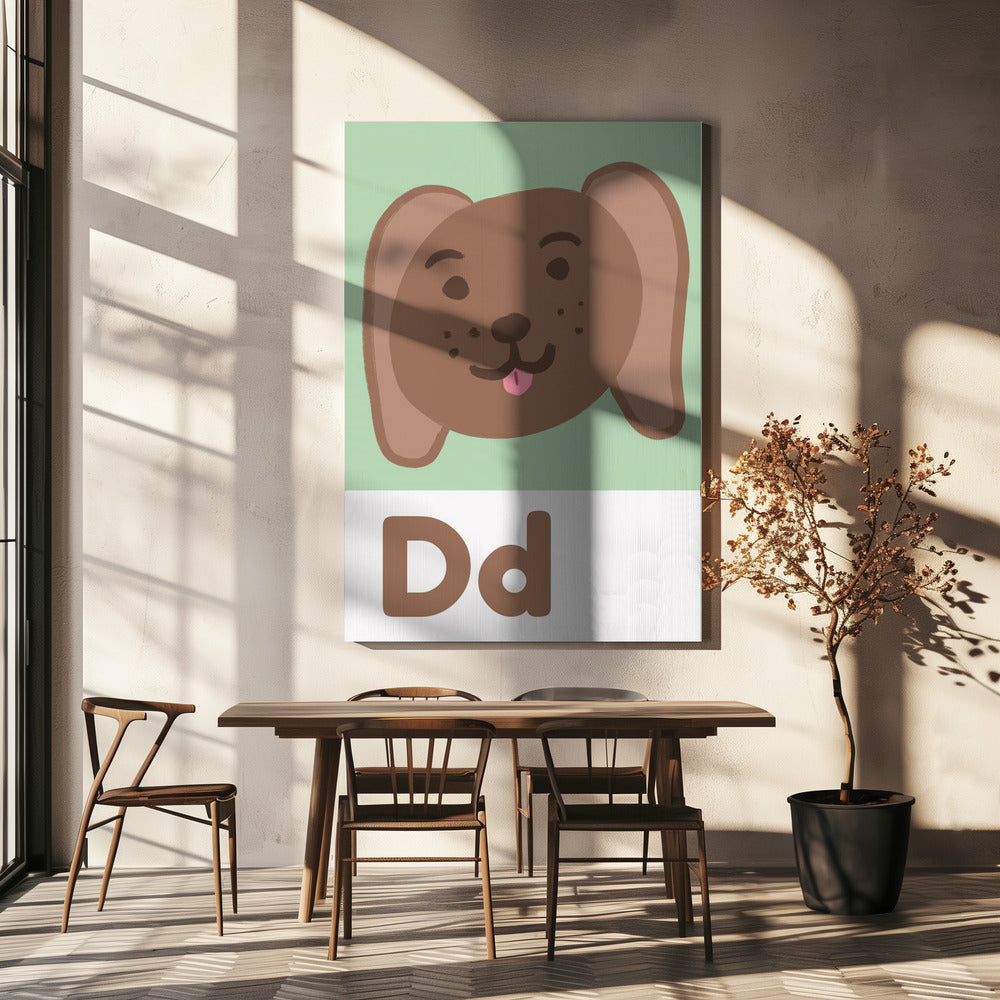 Puppy Alphabet Fun | Canvas