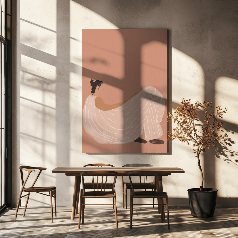 Basked Sun | Canvas