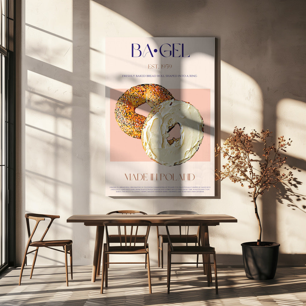 Polnischer Bagel-Genuss | Leinwand