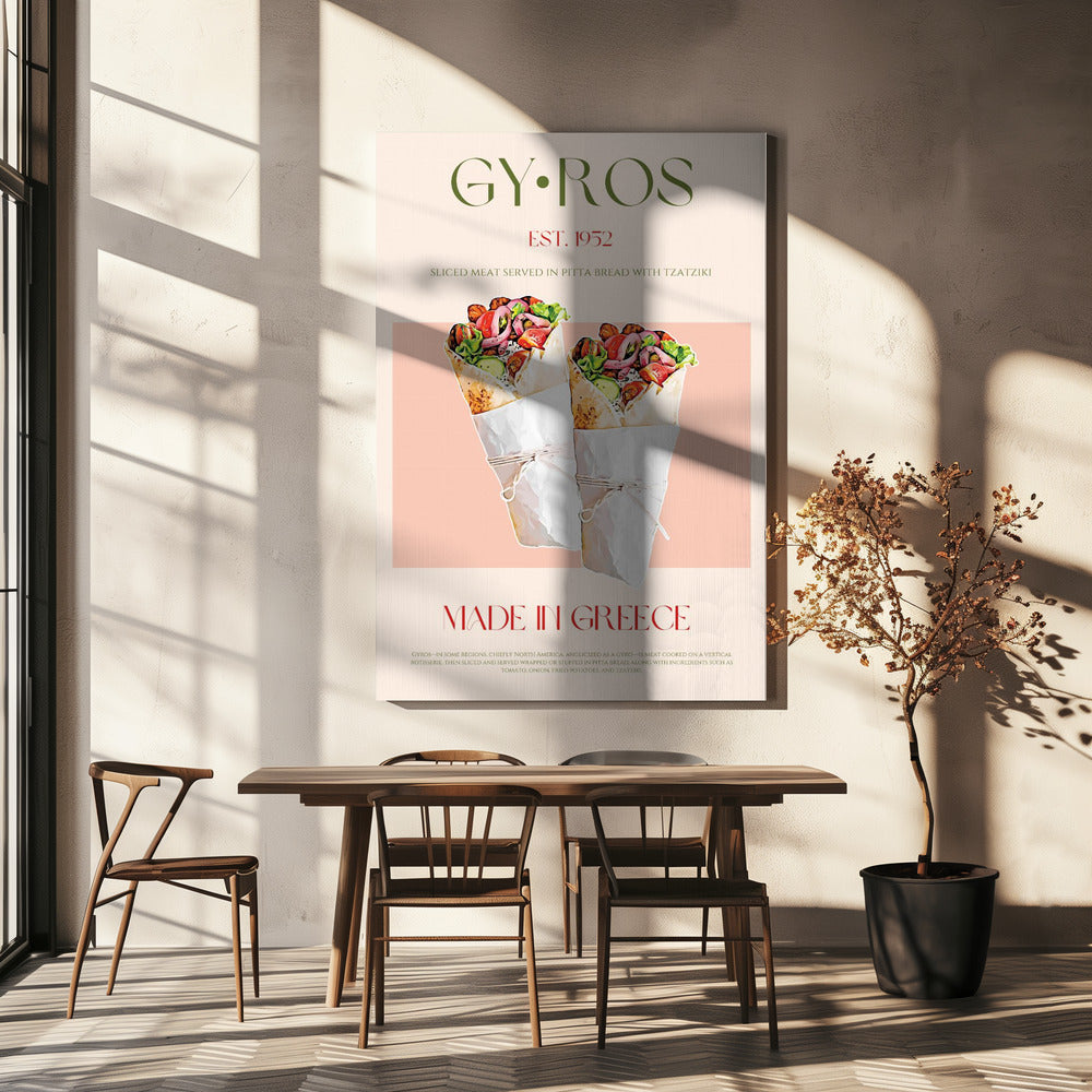Greek Flavor Delight | Canvas