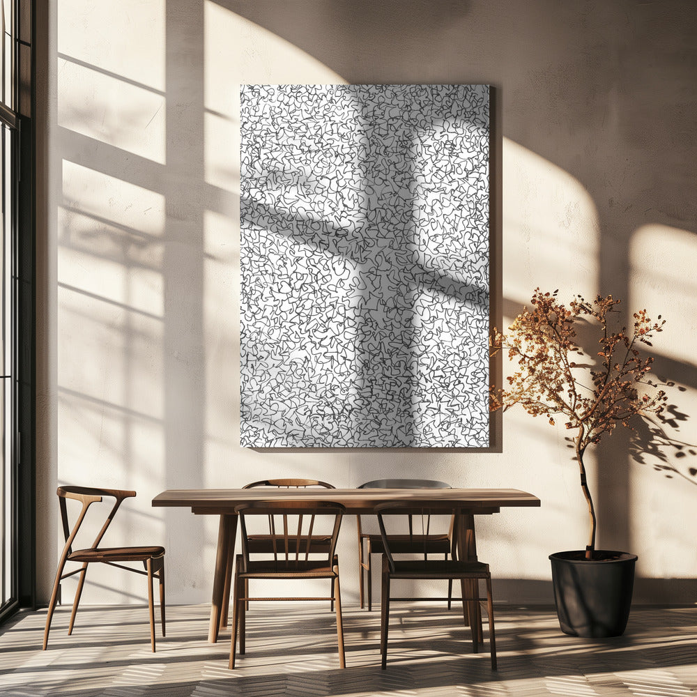 Chaotischer Wirbelwind | Leinwand