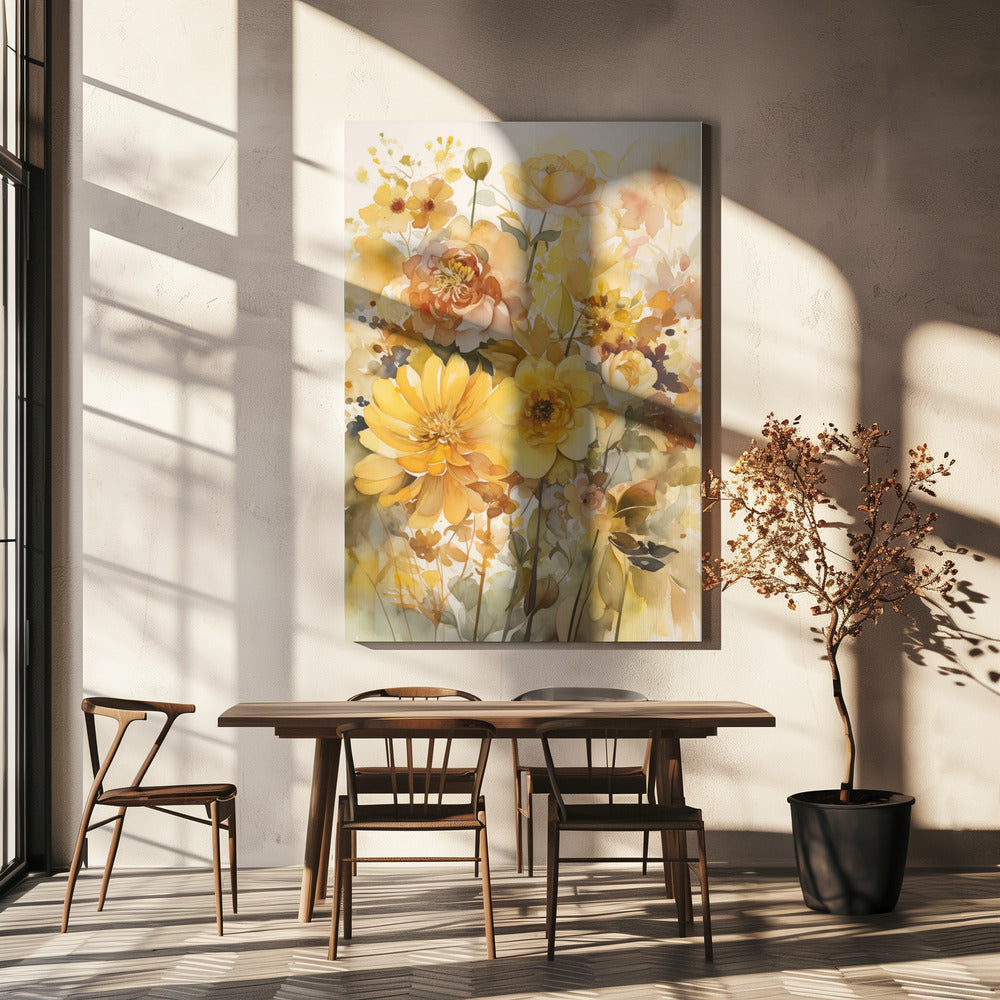 Sommerblumen Nr. 1 | Leinwand