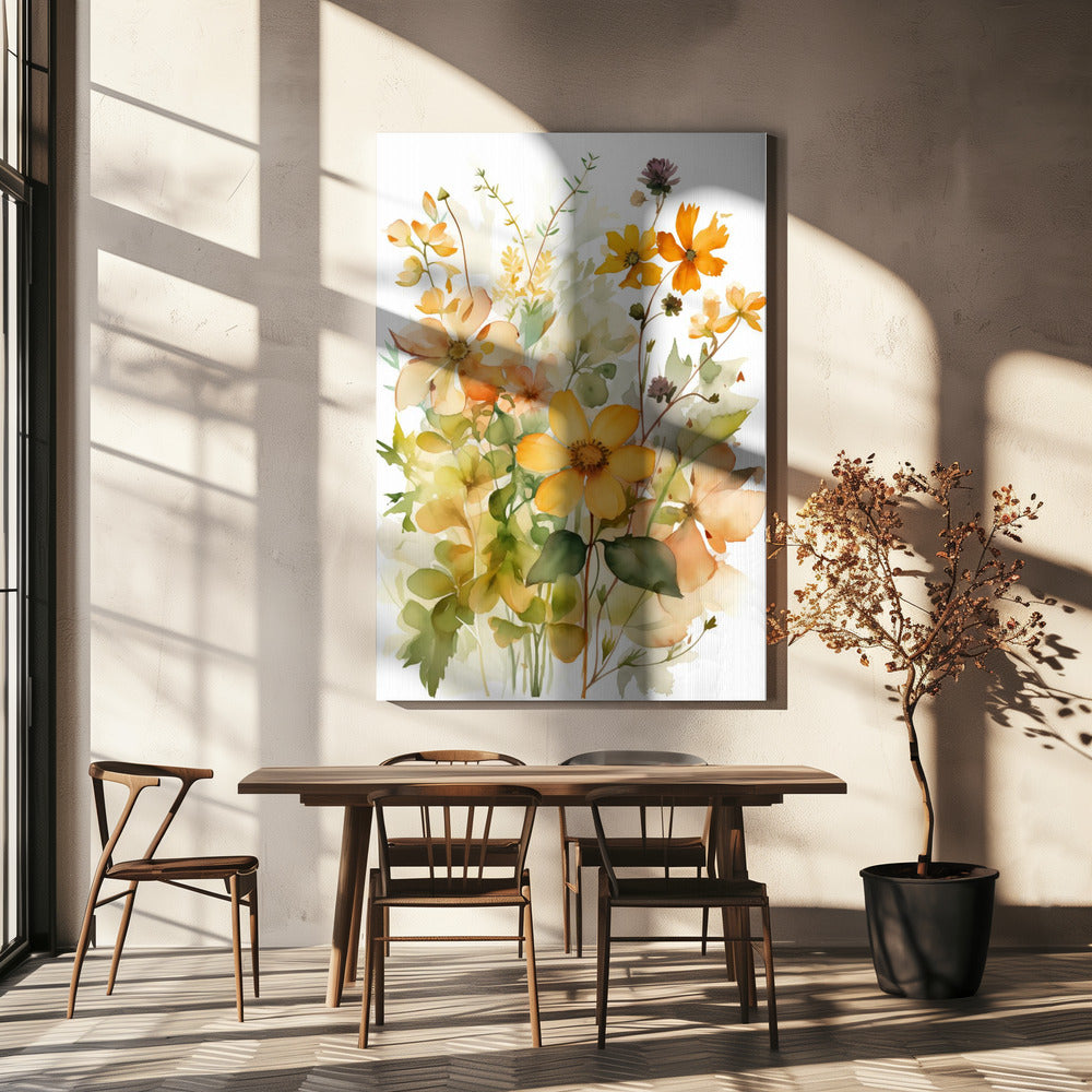 Sommerblumen Nr. 4 | Leinwand