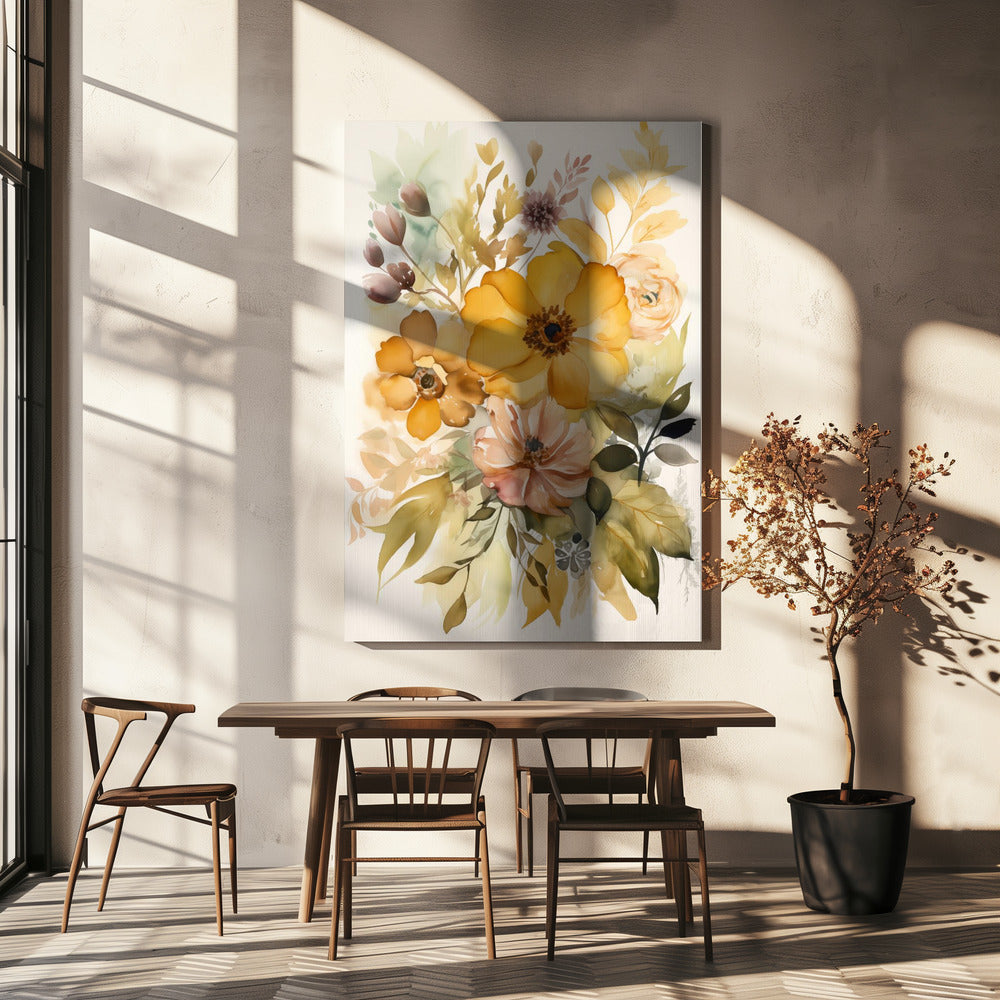 Sommerblumen Nr. 5 | Leinwand