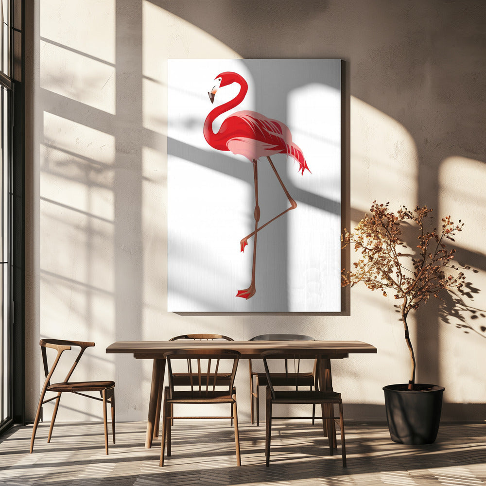 Flamingo | Leinwand