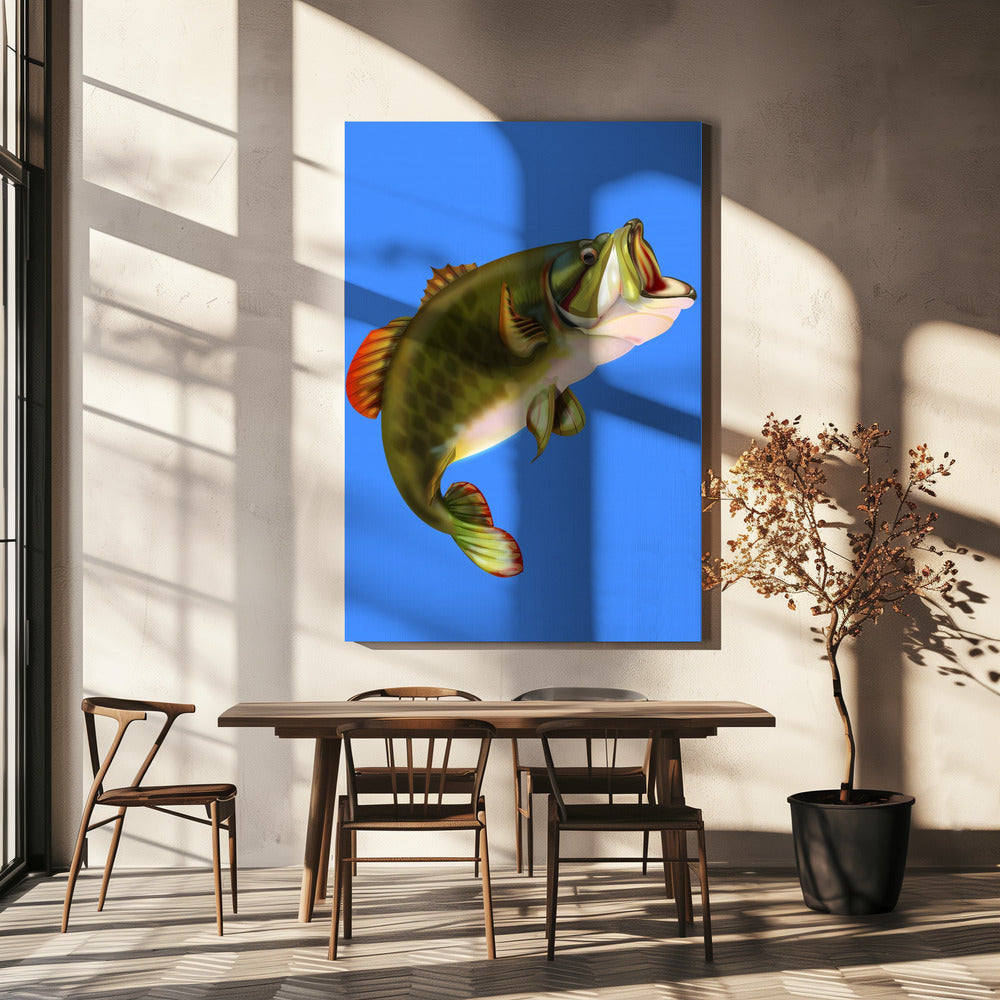 Bass Fish | Canvas
