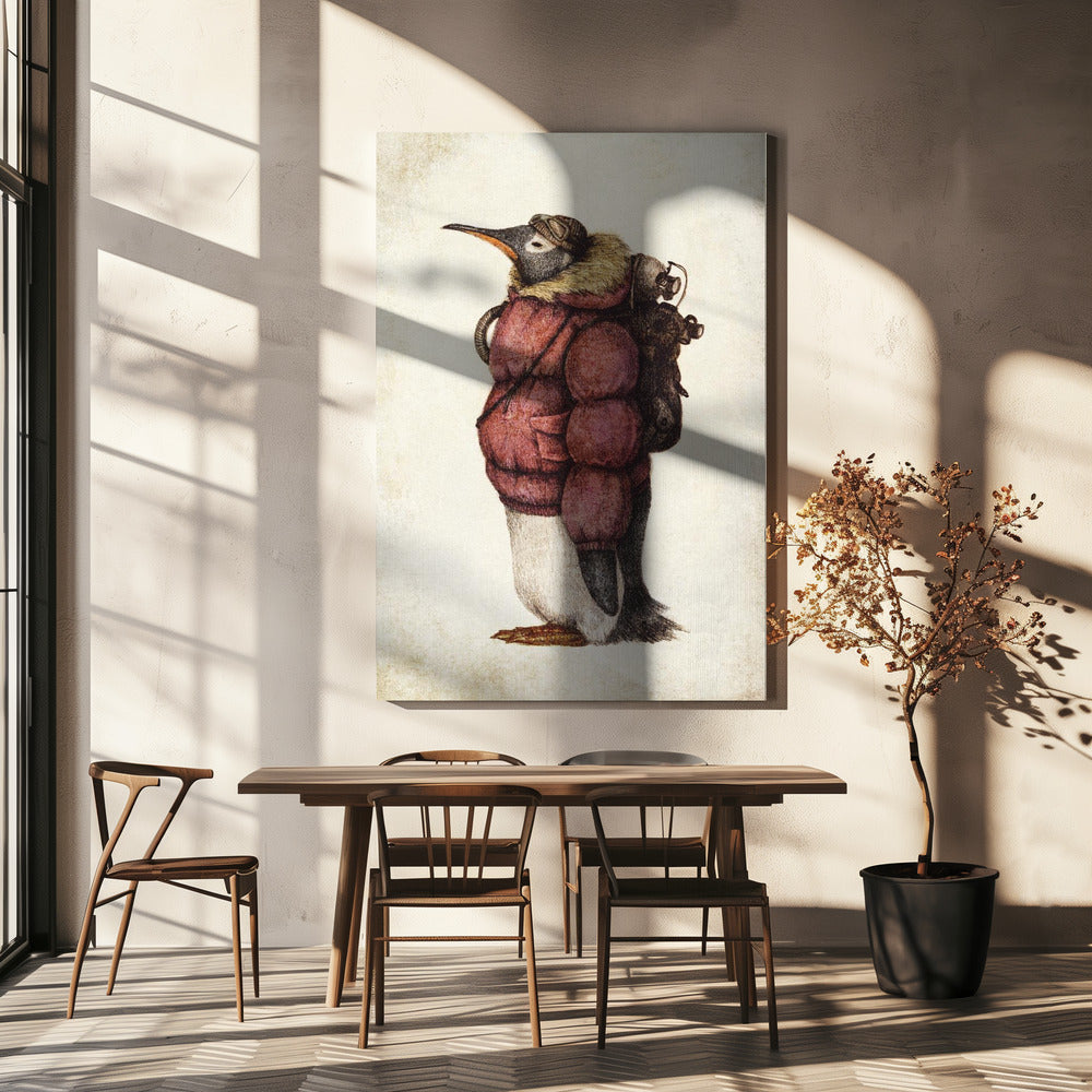 Himmelspinguin | Leinwand