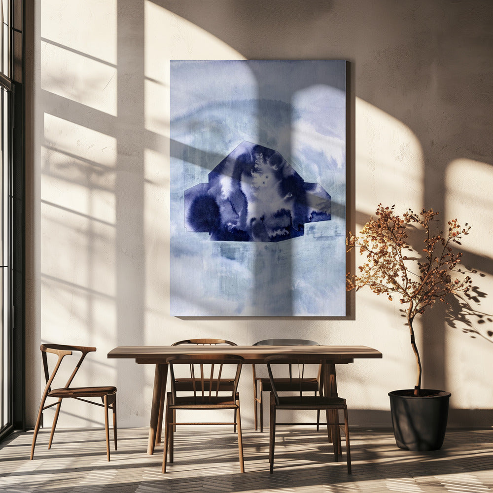 Minimalistische geometrische Form | Leinwand