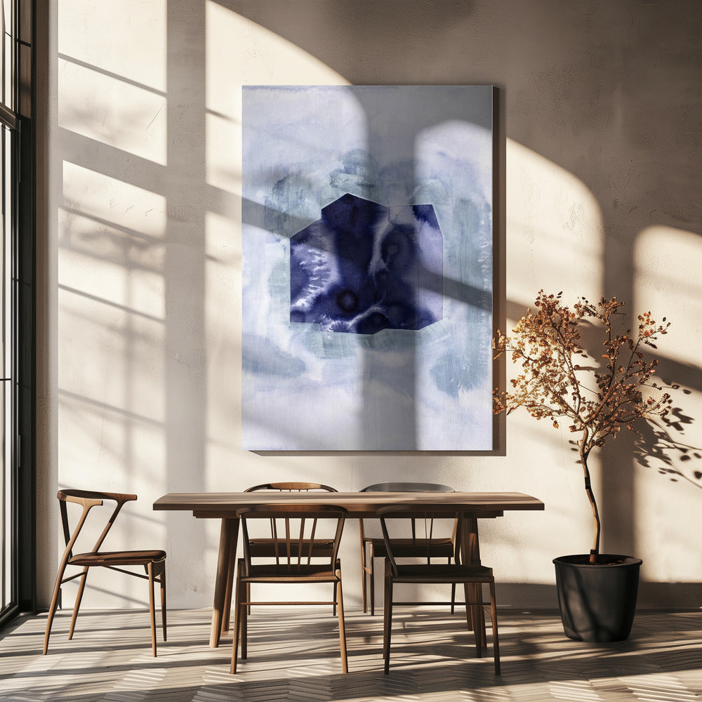 Geometrisches abstraktes Design | Leinwand