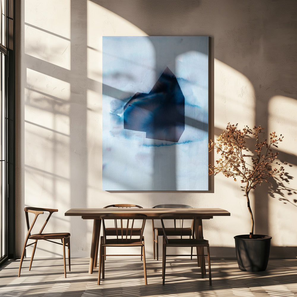 Minimalistische geometrische Form | Leinwand