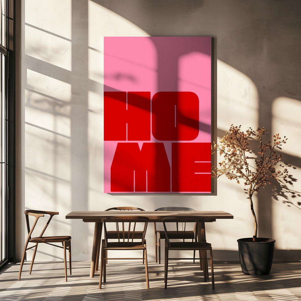 Bold Letters Cozy Feel | Canvas