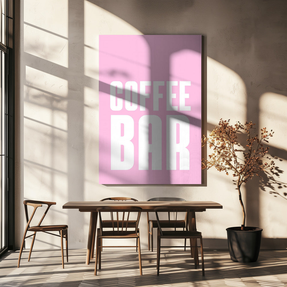 Café Vibe Kontrast | Leinwand