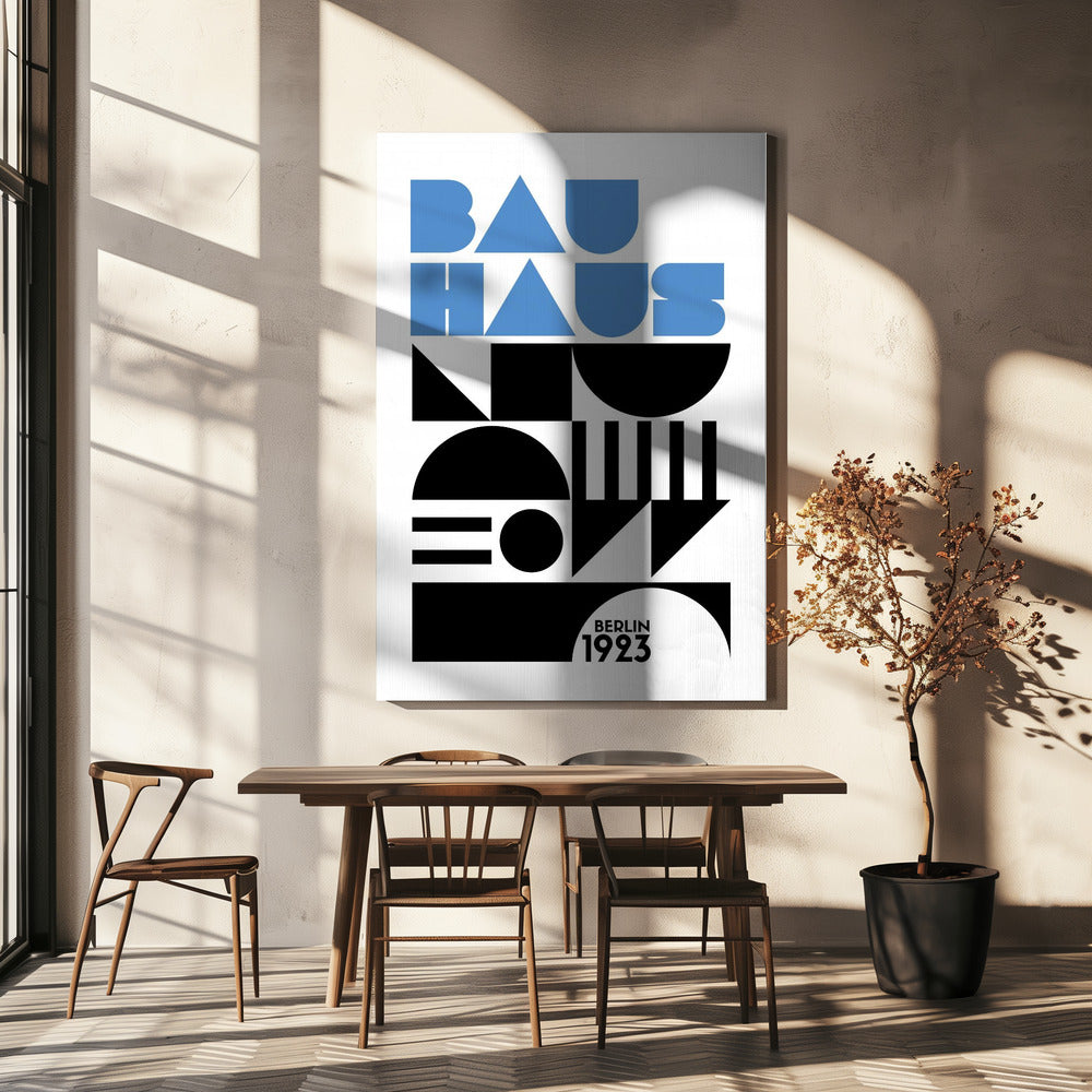 Bauhaus Geometrie | Leinwand