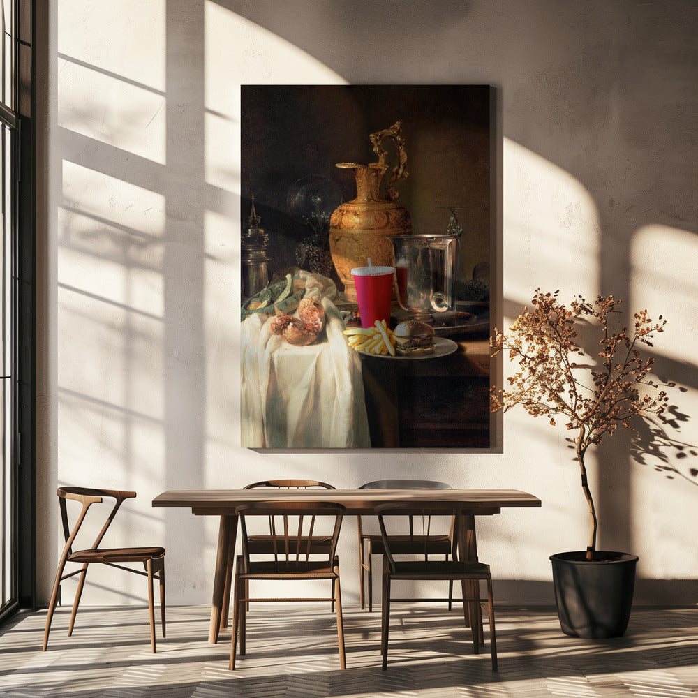 Stilleben of Fast Food | Canvas