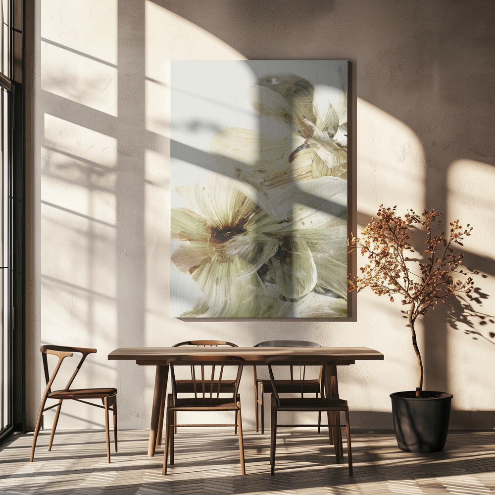 Hügelblumen 1 | Leinwand