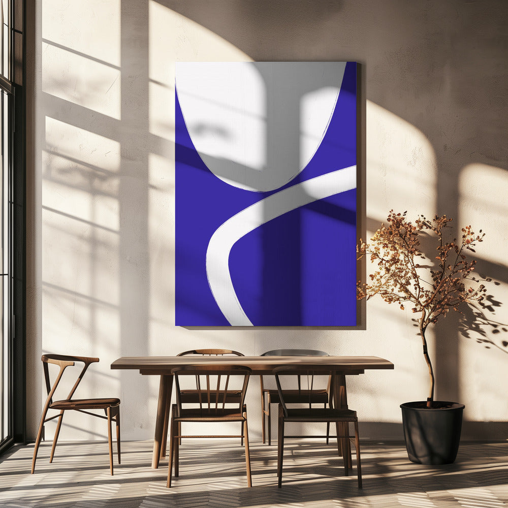 Geschwungene Eleganz | Leinwand