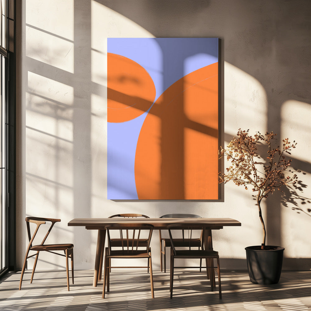 Orange Harmony Bliss | Leinwand