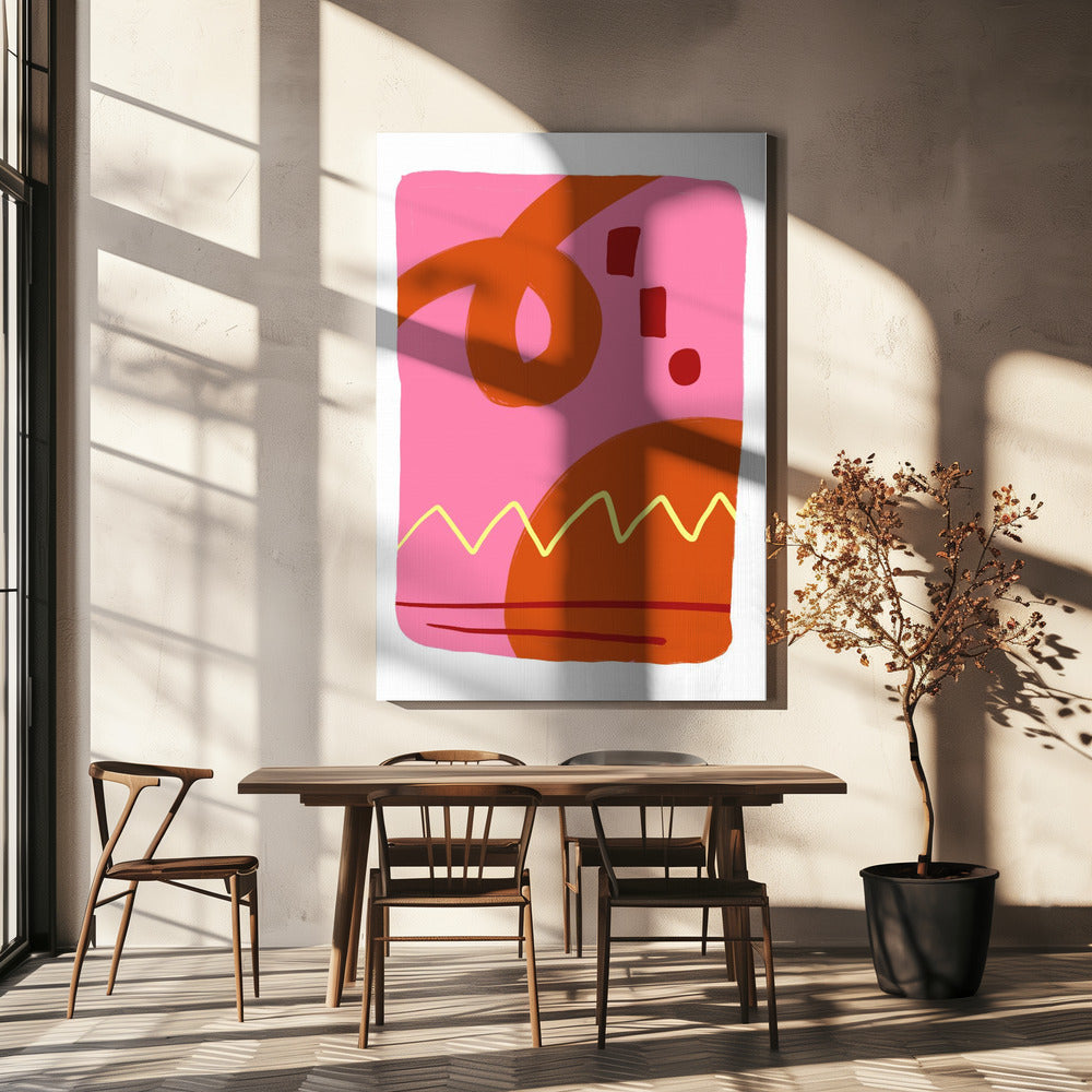 Kräftige geometrische Formen | Leinwand