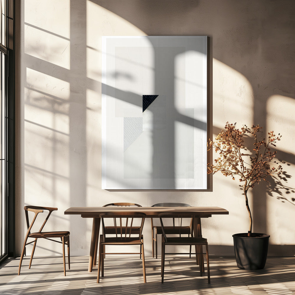 Minimalistische Kreuzung | Leinwand