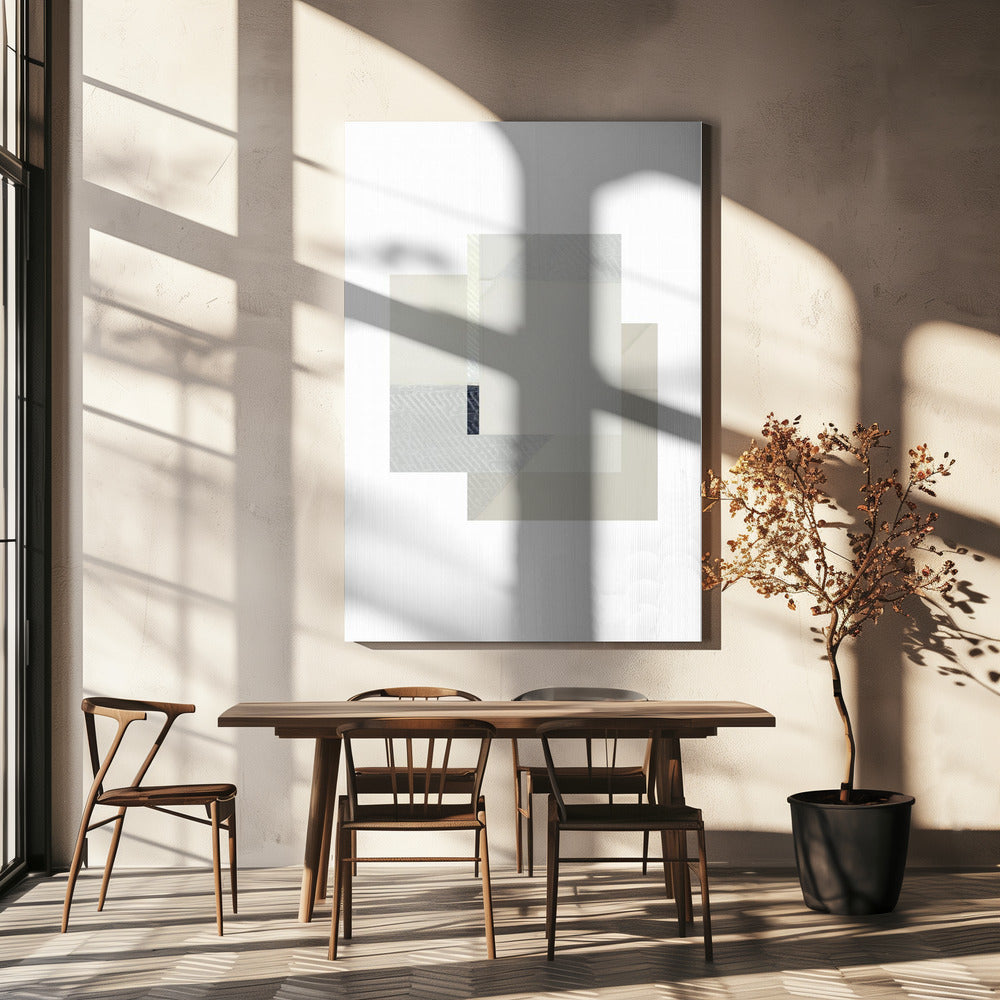 Minimalistische Kreuzung | Leinwand