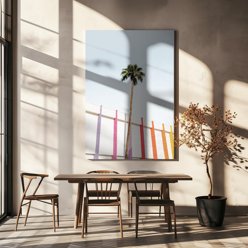 Palm Spring Farben 2 | Leinwand