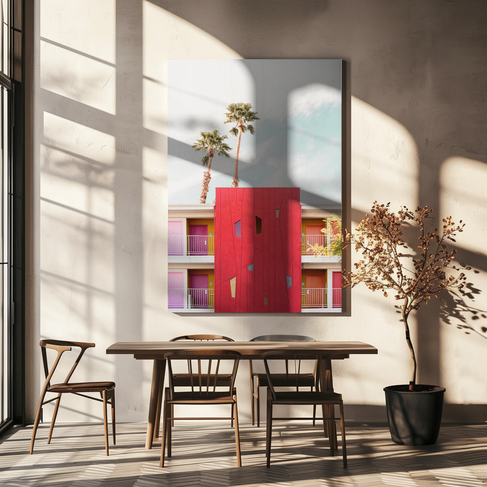 Palm Springs Farben | Leinwand