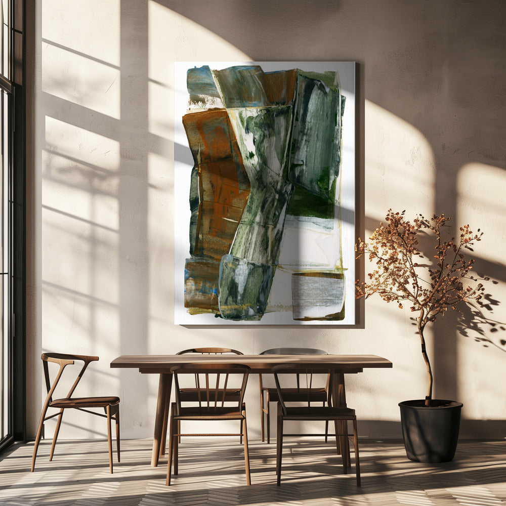 Stein und Siena | Leinwand