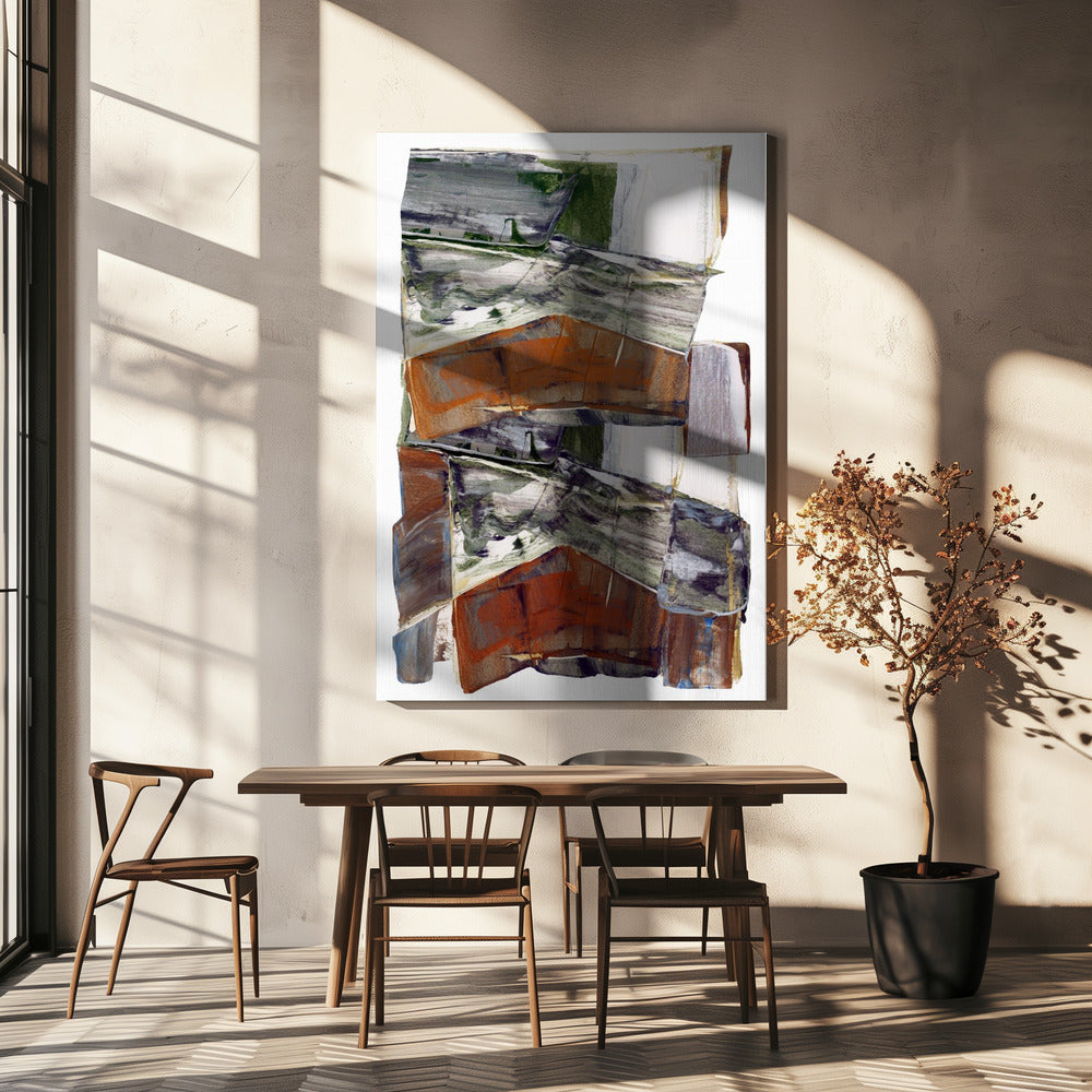 Stein und Siena | Leinwand