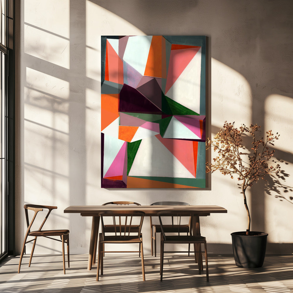 Geometrische Symphonie | Leinwand
