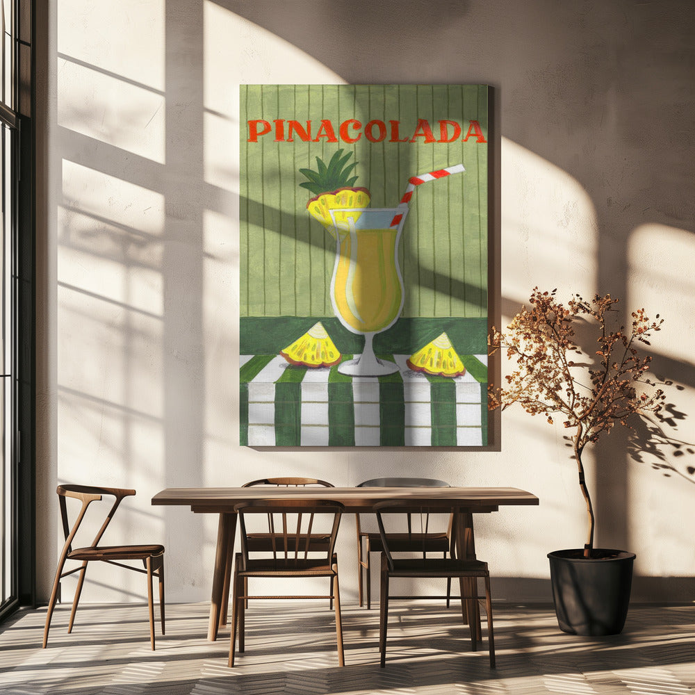 Pina Colada Delight | Leinwand