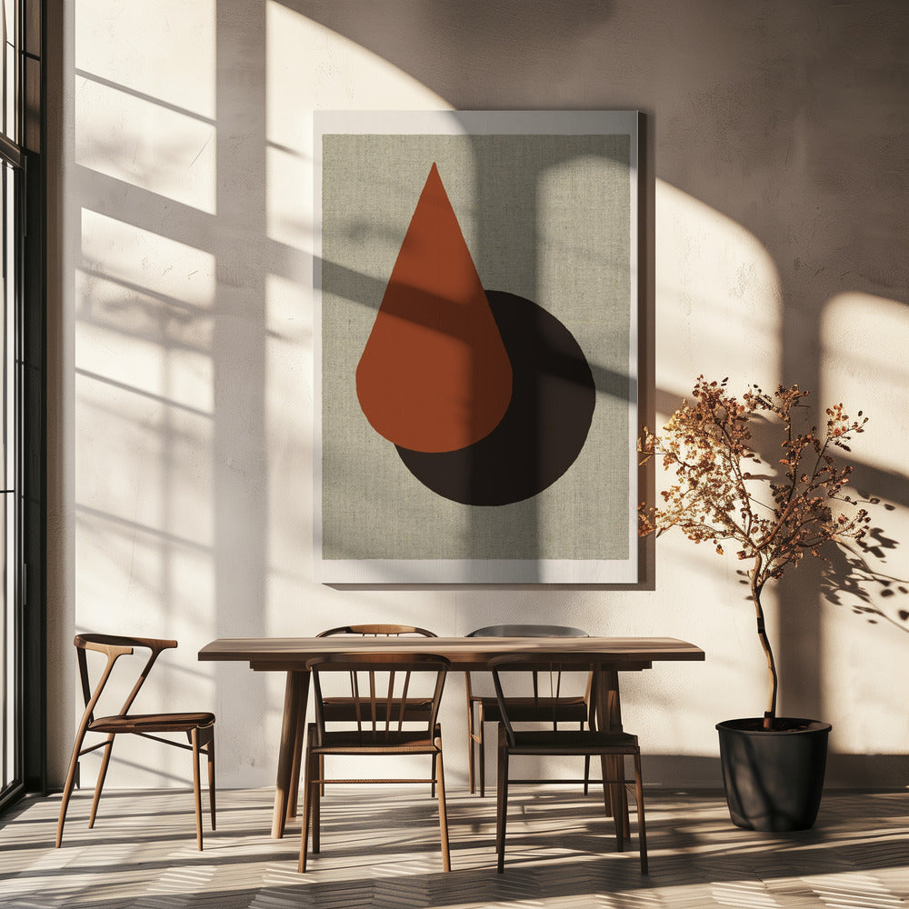 Schatten und Form | Leinwand