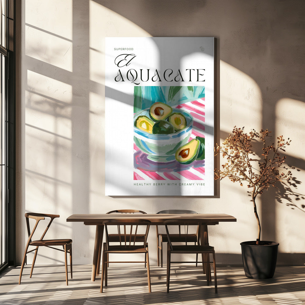 El Aquacate Die Avocado | Leinwand