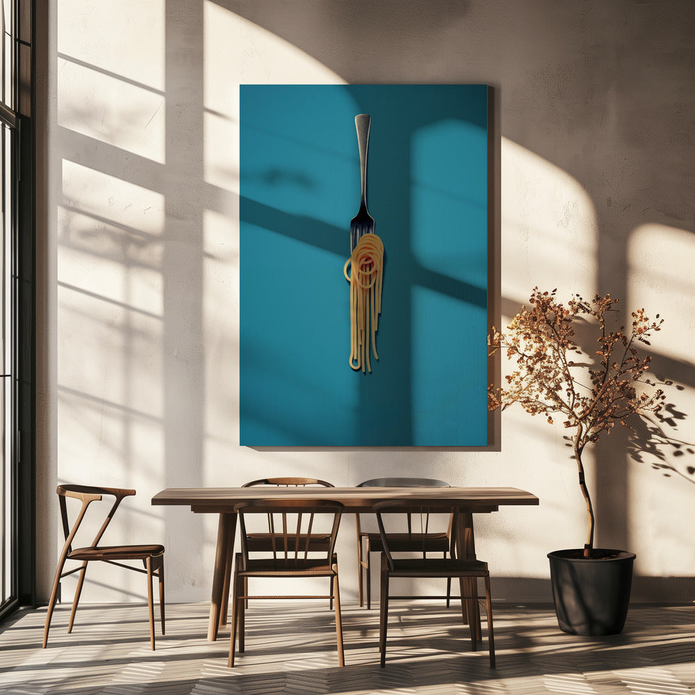 Pasta Swirl Symphonie | Leinwand