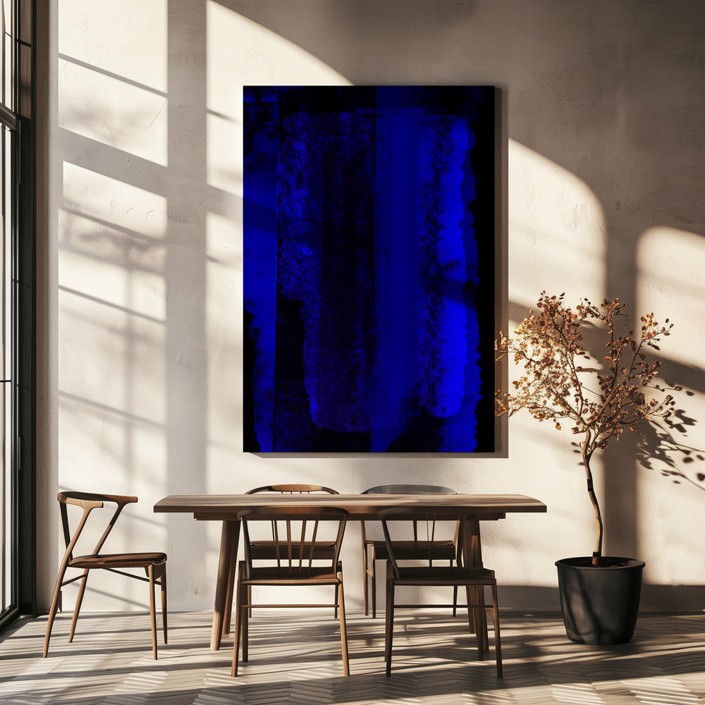 Abstraktes digitales Kunstwerk | Leinwand