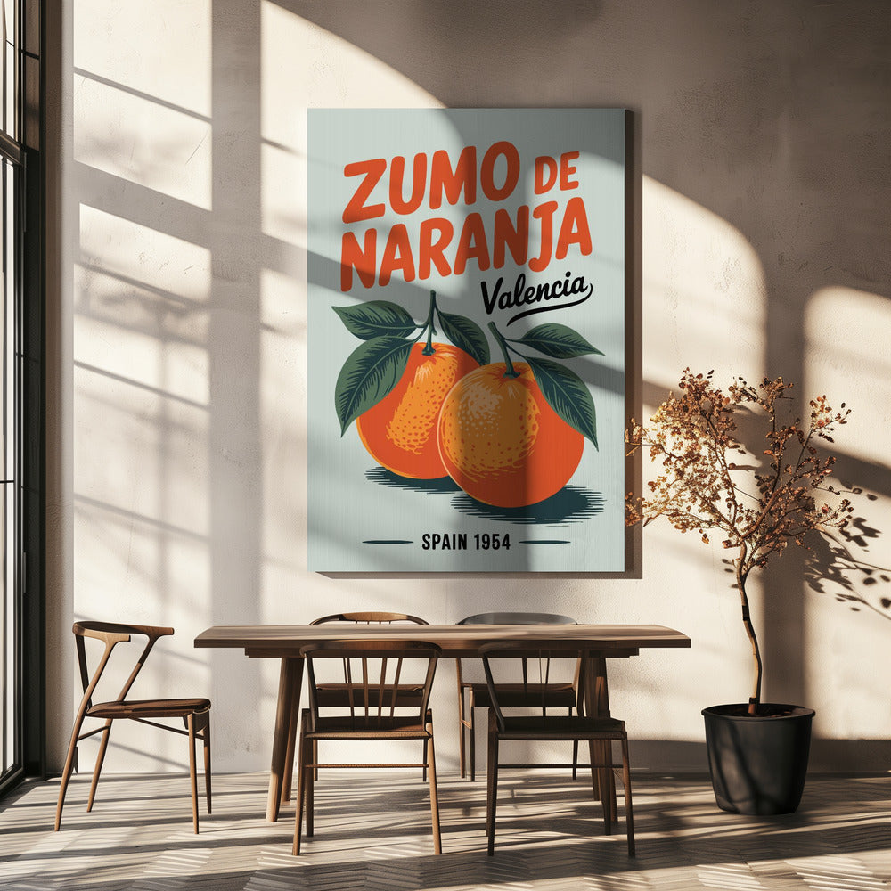 Valencia Orangen | Leinwand