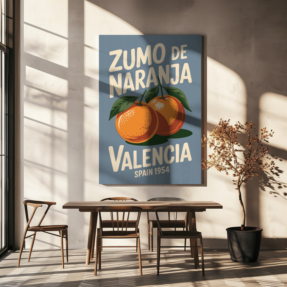Valencia Orangen | Leinwand