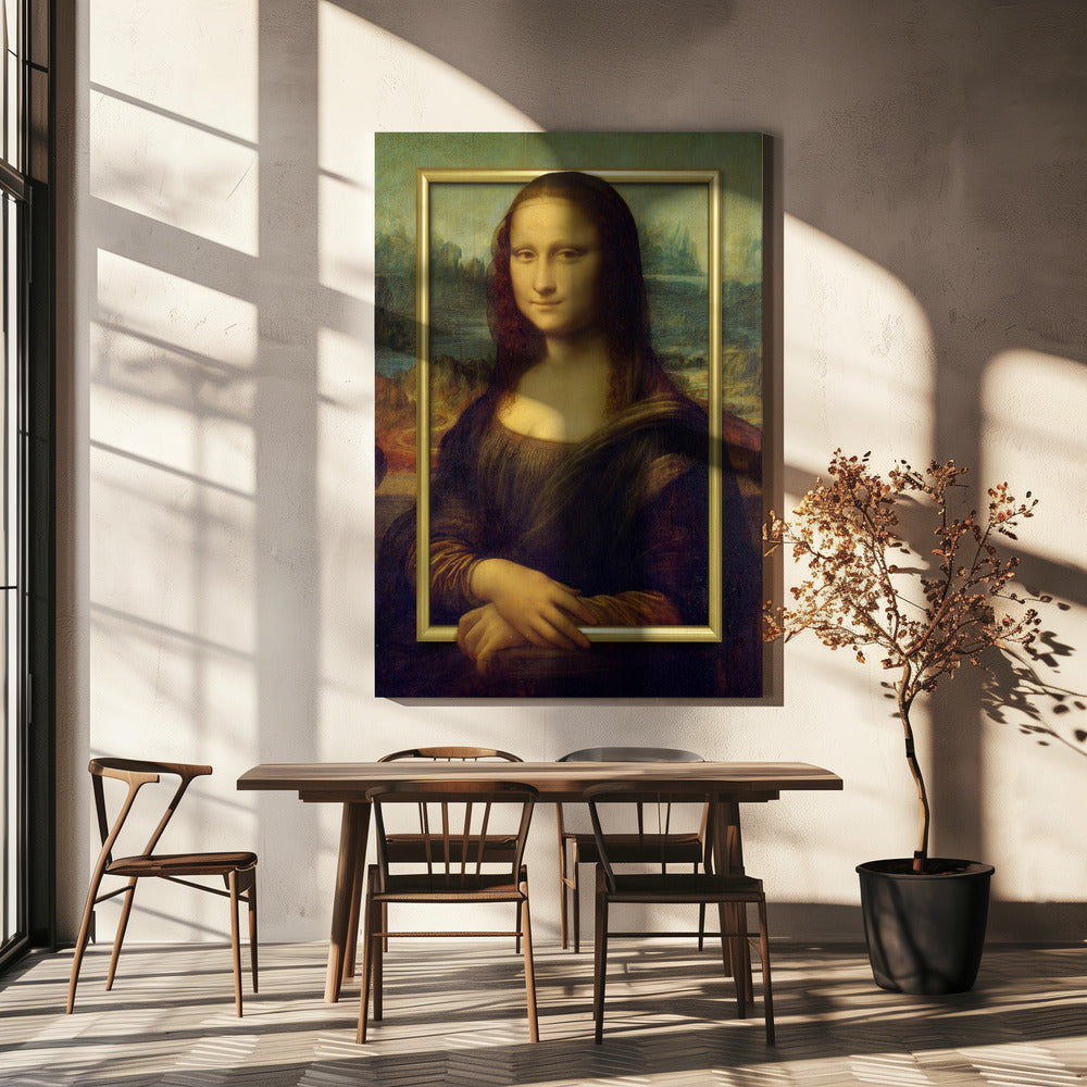 Mona, neu gerahmt | Leinwand