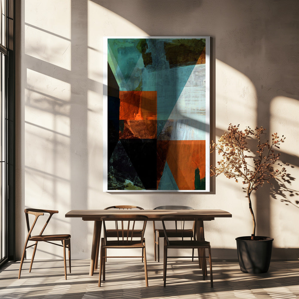 Geometrische Symphonie | Leinwand