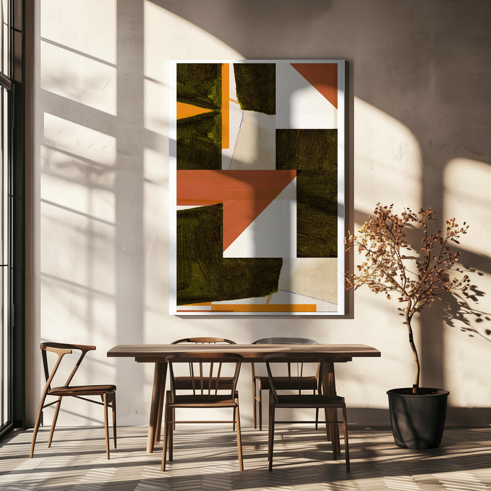 Terra Firma Geometrie | Leinwand