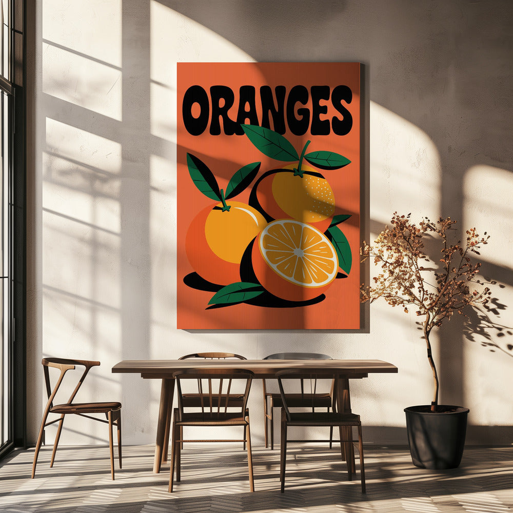 Orangen | Leinwand