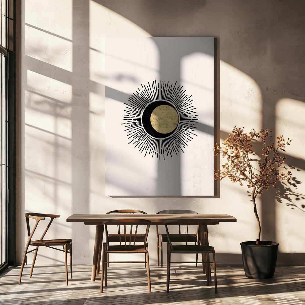 Minimalist Sun | Canvas