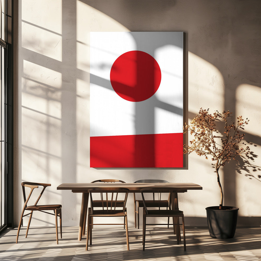 Japanische Landschaft | Leinwand