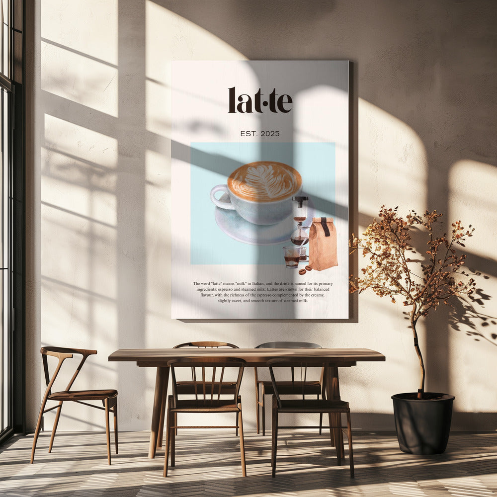 Latte | Leinwand