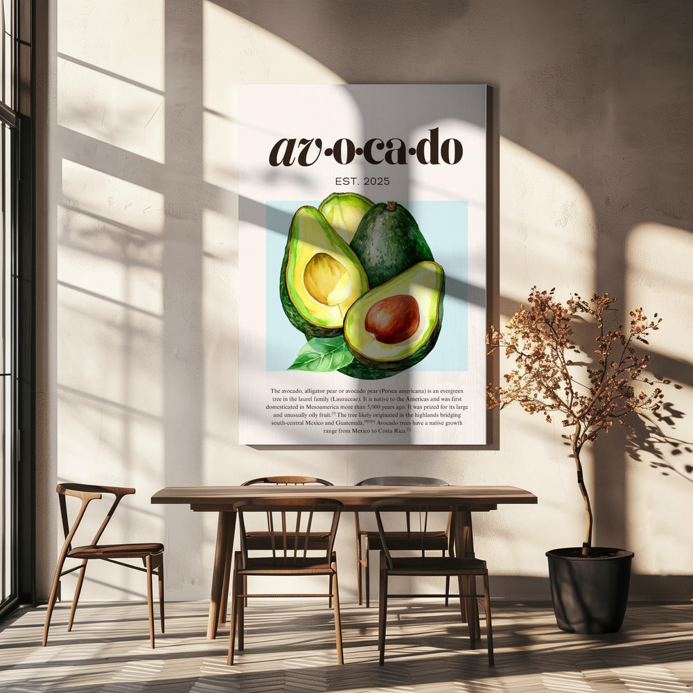 Avocado | Leinwand