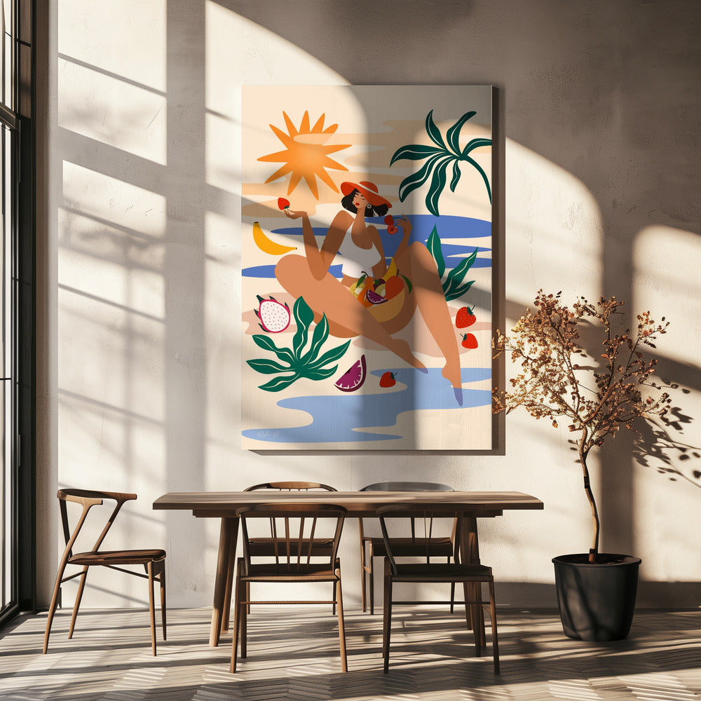 Süßer Sommer | Leinwand