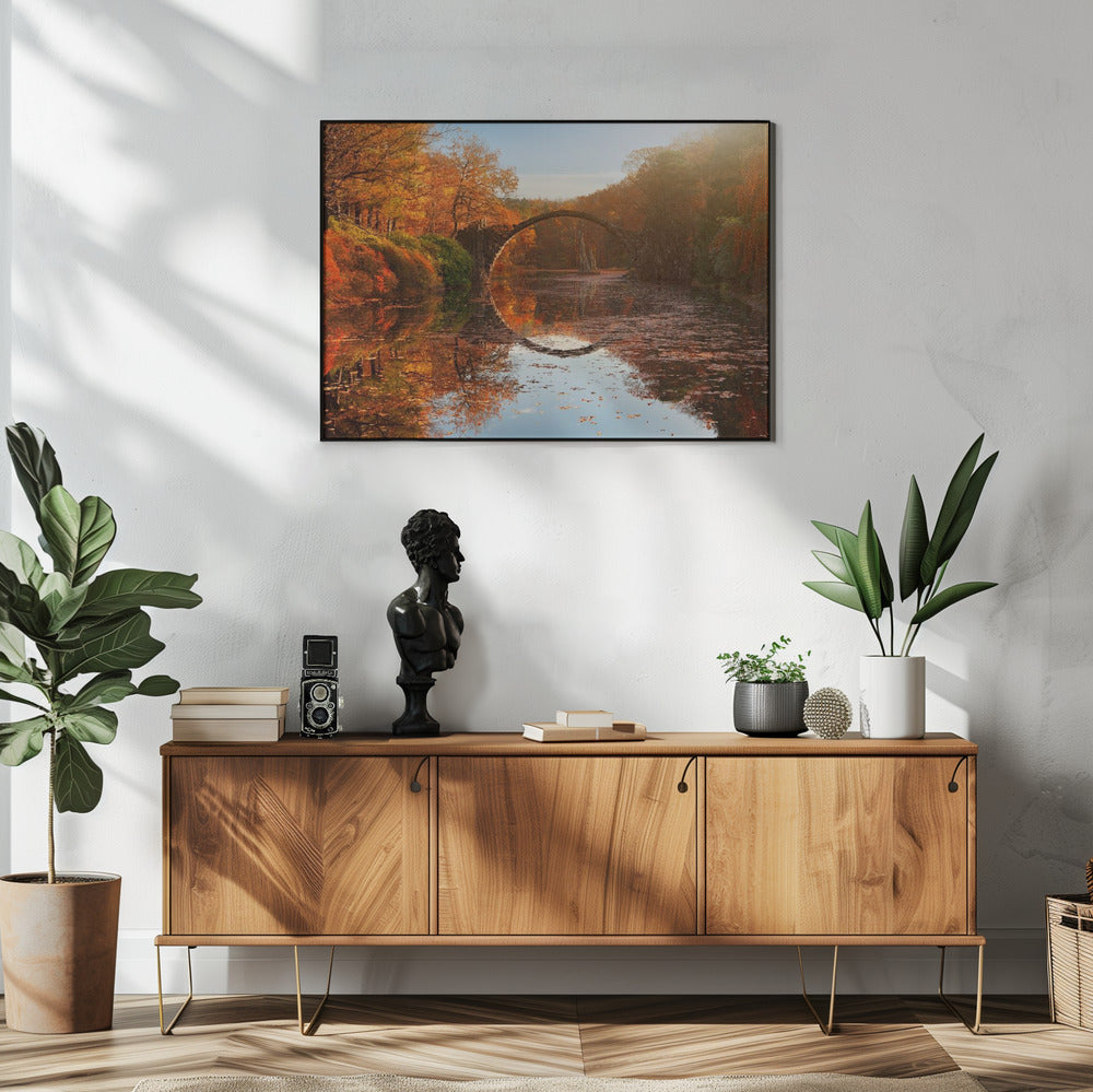Autumn lake | Poster