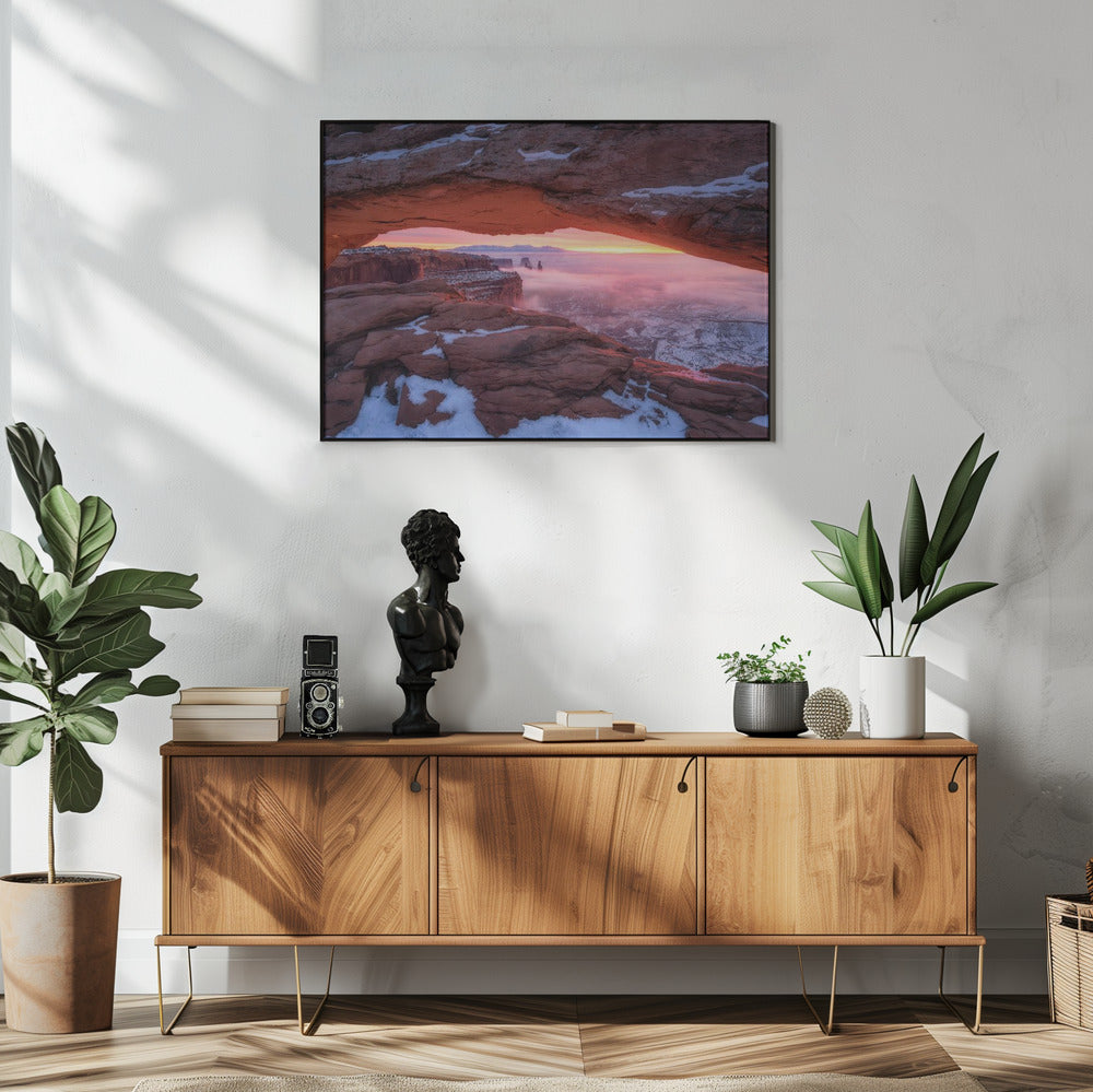 Der Moment kurz vor Sonnenaufgang | Poster