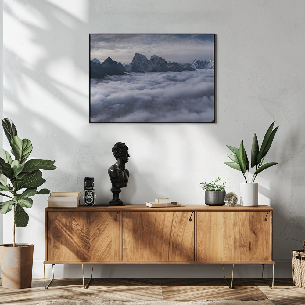 Wolkenfluss | Poster