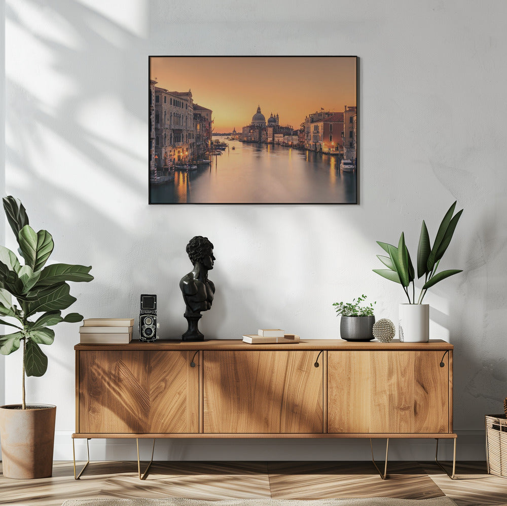 Morgendämmerung in Venedig | Poster