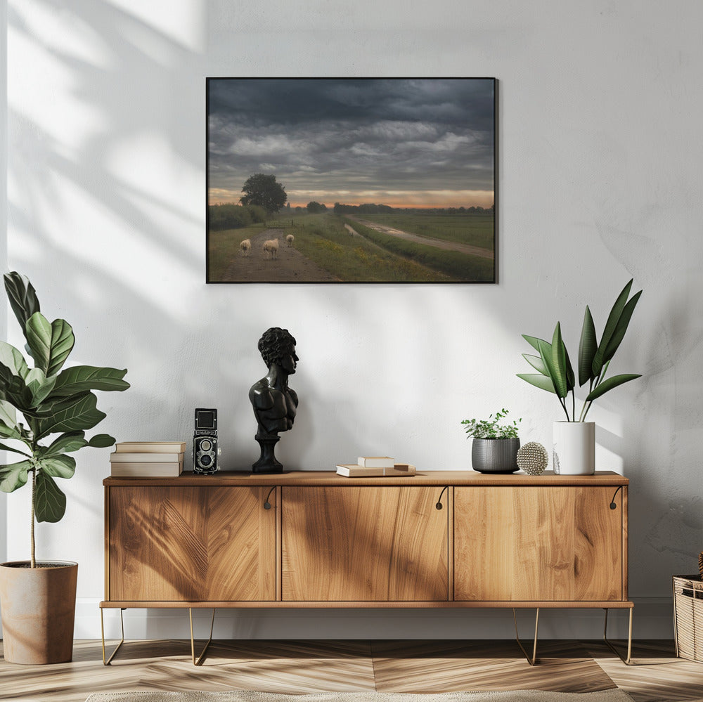Wehende Wolken | Poster